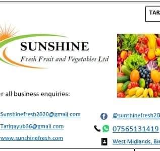 Sunshine Fresh Fruit And Vegetable Ltd